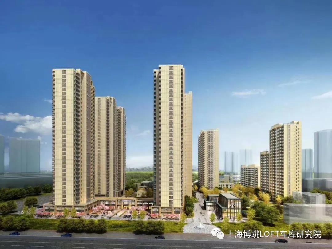 崇明采用了LOFT车库武汉当代集团春风十里项目现已结构封顶！
